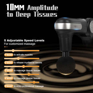 Pistola de Masaje Muscular Profundo Multifuncional Portátil de Nuevo Diseño, Pistola de Masaje Telescópica Plegable - Product Image 3