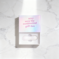 Venta al por mayor de cartón personalizado con impresión de logotipo plegable vibrador de cartón adultos juguetes sexuales regalo caja de embalaje de papel