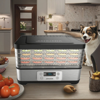 Commerciële Thuis Voedsel Dehydrator Machine Met Trays Jerky Droger Voor Vlees Pet Food & Fruit/Groente Drogen Huisdiervriendelijk Apparaat
