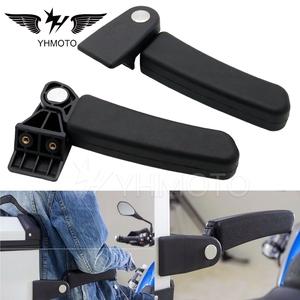 Reposabrazos de Aluminio para Motocicleta, Reposabrazos Traseros Plegables ABS para Baúl Superior, Reposabrazos para Asiento Trasero para BMW, <span class=keywords><strong>KTM</strong></span>, YAMAHA, SUZUKI - Product Image 2