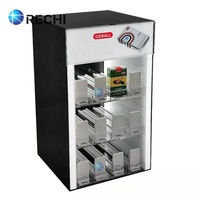 Vitrine de détail en acrylique illuminée avec signe de Logo pour Cigarette, présentoir de magasin de fumée RECHI