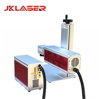 JINGKE RF CO2 machine de marquage laser pour vêtements jeans livre couverture de téléphone imprimante en cuir