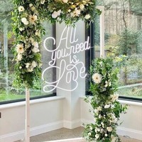 Enseigne néon LED publicitaire en gros, enseigne néon flexible personnalisée, enseigne néon personnalisée pour mariage, bar, décoration de fête
