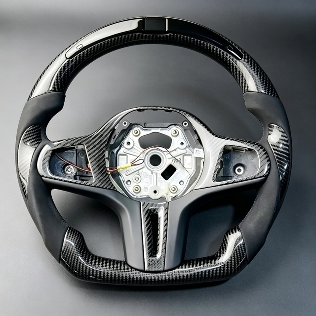For BMW G Series G20 G28 G29 G30 G32 G15 G01 G02 G05 G06 G07 G38 G11 G12 M3 M4 M5 M6 M8 Custom Carbon Steering Wheel