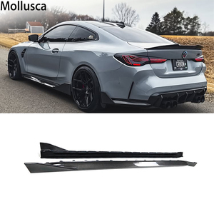 Kit de modification de jupes latérales en fibre de carbone style M4 G82 - Product Image 1