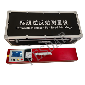 Yol güvenliği ve kaldırım yansıtma ölçümü için yüksek hassasiyetli taşınabilir Retro yansıtıcı İşaretleme test cihazı - Product Image 6