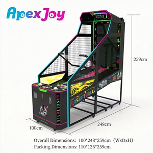 Offre Spéciale : Machine <span class=keywords><strong>de</strong></span> Jeu d'Arcade <span class=keywords><strong>de</strong></span> Basketball en Ligne PK, Électronique en Métal avec LED et Détection <span class=keywords><strong>de</strong></span> Mouvement, Jeu <span class=keywords><strong>de</strong></span> Tir à Échange <span class=keywords><strong>de</strong></span> Tickets pour Salles d'Attractions - Product Image 3