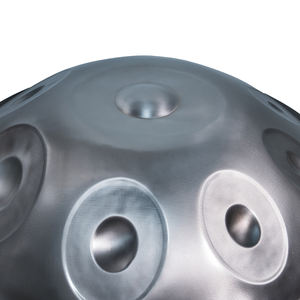 Alat genggam perak baja tahan karat D Kurd 9-Note Drum tangan Air perak Cloud - Product Image 5