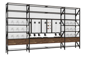 Étagères de supermarché en métal à base stable, traitement de surface anti-rayures, gondole pour magasin commercial - Offre Spéciale - Product Image 6