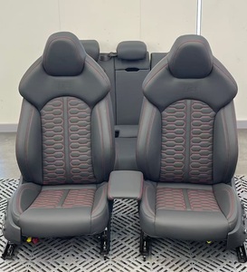 Accessoires de voiture Couverture en cuir personnalisée Sports Racing Seats Bucket RS6 <span class=keywords><strong>Sport</strong></span> Seat pour <span class=keywords><strong>Audi</strong></span> A3 A4 A5 A6 A7 Q5 Q7 <span class=keywords><strong>Q8</strong></span> Upgrade - Product Image 2
