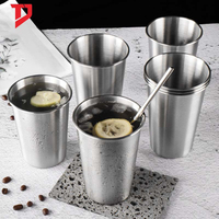 400ml/470ml/500ml/700ml en acier inoxydable 304, design moderne et minimaliste, isolation thermique pour café, thé, eau, bière, camping, voyage, 0-6