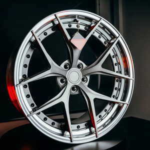 รถแข่งอลูมิเนียมปลอมแปลง2ชิ้นล้อ18-23นิ้ว5X112 5X100 5X114.3 5X120 35มม. ล้อปลอมแปลงสำหรับ BMW E46 NE - Product Image 2
