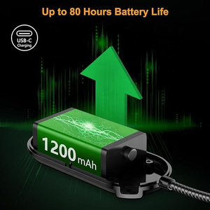 Lámpara de Lectura LED Recargable por <span class=keywords><strong>USB</strong></span>, Cuidado de la Vista, Brillo Ajustable, Diseño Rústico, Lámpara de Noche con Batería - Product Image 6