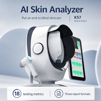 Analyseur de peau portable FBL, analyseur d'hydratation de la peau, analyseur de peau du visage K57, matériau ABS, garantie 1 an, utilisation à domicile