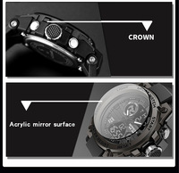 Montre Sportive Unisexe Sanda Série Jelly Tendance, Petite, à Quartz, Étanche, pour Étudiants – Qualité Supérieure