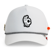 Casquette de golf et de baseball unisexe HS51 de haute qualité avec patch en caoutchouc personnalisé, cordon imperméable, idéale pour le surf, le kayak, la plage et l'usage quotidien décontracté