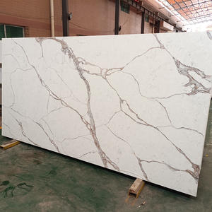 Encimera de Cuarzo Blanco Calacatta Fiorina Goldtop Modern 5125, Piedra Decorativa para Hogar, Cocina y Baños, para Villas, OEM/ODM - Product Image 3