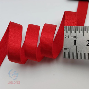 Venta al por mayor antideslizante terciopelo brillante cinturón elástico 1mm de espesor para damas sujetador y hombro ropa interior banda de costura diseño antideslizante - Product Image 2