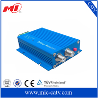 TV-ontvangers Laser Versterker 1550nm FTTH Binnen Optische Ontvanger Node AGC CATV met SC/APC Connector en 1.0dB Pass Loss