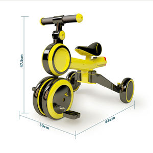 <span class=keywords><strong>Triciclo</strong></span> <span class=keywords><strong>3</strong></span> <span class=keywords><strong>en</strong></span> <span class=keywords><strong>1</strong></span> para niños, con rueda grande segura, plegable, portátil, con espray de humo, asiento de burbuja - Product Image 5