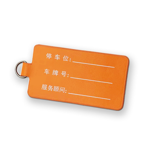 Étiquettes à bagages en cuir véritable en vrac personnalisées sac de <span class=keywords><strong>valise</strong></span> de voyage nom adresse étiquette d'identité étiquette de bagage par sublimation étiquette de clé de <span class=keywords><strong>voiture</strong></span> - Product Image 5