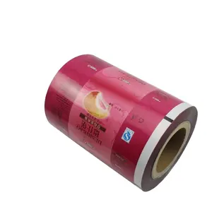 Low MOQ Food Grade Plastic wrap sachet Packaging film rolls Wrapper