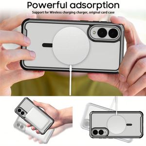 เคสโทรศัพท์สีดำกันกระแทกแม่เหล็ก3-in-1สุดหรูสำหรับ S25ขอบโลหะแนวสตรีทแฟชัน - Product Image 6