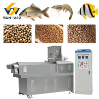 Ligne de production continue d'aliments pour poissons, extrusion de granulés flottants et coulants, usine complète de fabrication d'aliments pour animaux de compagnie, usine d'aliments pour poissons