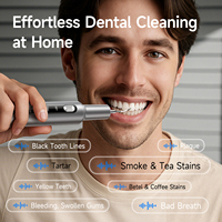 Détartreur dentaire ultrasonique rechargeable portable pour usage domestique, machine de nettoyage des dents, nettoyage efficace des dents