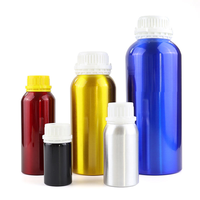 Bouteille en aluminium noir dépoli/mat de 100 ml avec bouchon inviolable et bouchon intérieur pour huiles essentielles – Approvisionnement direct usine, excellent prix, délai de livraison rapide