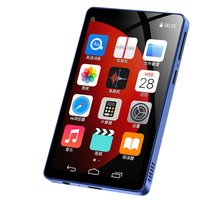 Lecteur M9 wi-fi MP4 à écran tactile complet de 4.0 pouces avec mémoire intégrée BT 5.0, lecteur MP3 HIFI 16 go sans perte avec haut-parleur intégré