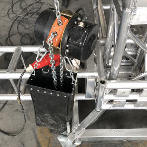 क्मार्क 500 किलोग्राम 1 टन 2t 3t 22v 230v 380v 3 चरण एल्यूमीनियम ट्रस स्टेज इवेंट इलेक्ट्रिक चेन होस्ट मोटर्स - Product Image 5