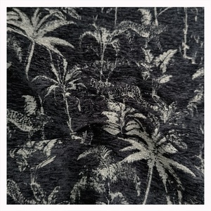 NAIS Nouvelle Abaya en brocart pour filles, 100% polyester, douce, noire et brune, épaisse, en chenille, avec des feuilles de palmier et de cocotier, chaude pour l'hiver, vêtements de nuit - Product Image 2