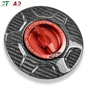 Pour <span class=keywords><strong>KAWASAKI</strong></span> ZX6R 636 2019-2026 <span class=keywords><strong>ZX10R</strong></span>/RR 2021-2025 ZX4R ZH2 Z650 Z900 – Bouchon de réservoir de carburant sans clé en fibre de carbone - Product Image 3