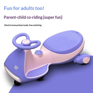 <span class=keywords><strong>Voiture</strong></span> électrique torsadée en plastique pour enfants, anti-retournement, moto pour bébé, kart à quatre roues pour enfants - Product Image 2