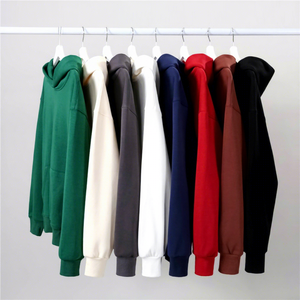 OEM ODM Personnalisé Écologique pour Sweat à Capuche 500 GSM Lourd Haute Qualité Oversize Vierge Streetwear Unisexe Coton Pullover - Product Image 1