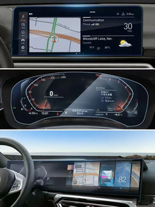 Protector de pantalla PET antideslumbrante antiarañazos 9H de alta claridad para modelos de navegación Tesla y <span class=keywords><strong>BMW</strong></span>, películas de plástico duro AR y AF - Product Image 4