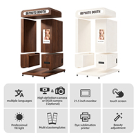 Machine Photobooth Modulaire pour Centre Commercial, Rue, Soirée, Divertissement Extérieur – Personnalisable en Couleur