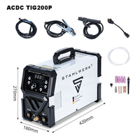 Machine à souder TIG AC DC de marque allemande pour l'aluminium, série TIG200P pour STAHL WERK