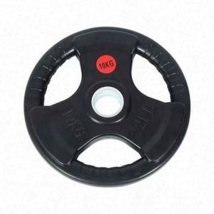Durable Commercial Barbell <b>Weight</b> Plate <b>Set</b> Latest Gym <b>Lifting</b> Plates Cheap Rubber Steel Material Black Delicate Custom Logo - Product Image 2