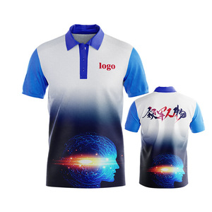 Groothandel Vrouwen Slim Fit Poloshirt Voor Mannen Vrouwen Unisex Custom Logo Borduurwerk Polyester Polo Golfshirt - Product Image 6