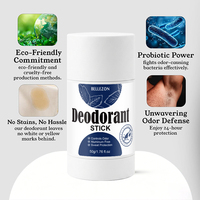 Déodorant en stick sans aluminium, marque privée, protection contre les odeurs, fraîcheur longue durée, pour hommes