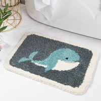 Tapis de salle de bain doux anti-dérapant super absorbant l'eau à séchage rapide tapis de sol en microfibre pour salle de douche