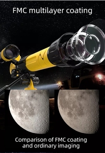 Kính viễn vọng thiên văn trẻ em 2024 câu đố đồ chơi nhỏ chuyên nghiệp ngắm sao quan sát thiên văn công suất cao - Product Image 5