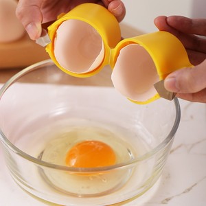 Ouvre-œuf manuel/décortiqueur d'œufs pour la préparation des blancs et de la crème d'œufs, un excellent outil pour retirer rapidement les coquilles d'œufs sans en laisser de traces. - Product Image 1