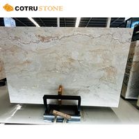 Dalle de marbre beige crème en quartzite doré, pierre naturelle de luxe, pour îlot de cuisine, évier, meuble-lavabo, comptoir, plateau de table