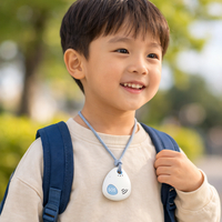 Rastreador GPS para Niños y Bebés con Botón SOS, Compatible con Control Remoto a través de Aplicaciones Android/iOS, 4G LTE, WiFi y AGPS