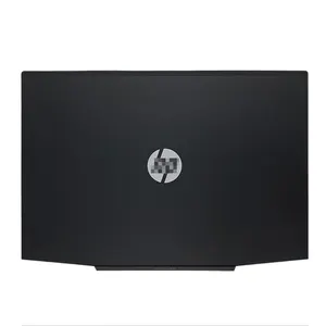 Parte de repuesto para reparación de ordenador portátil, cubierta trasera LCD, logo plateado, negro, para HP Pavilion 15-CX TPN-C133 L20315-001