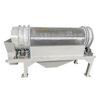 Crible mobile à tambour pour terre végétale, petite machine de criblage de pierres, crible rotatif pour compost, crible vibrant à tambour