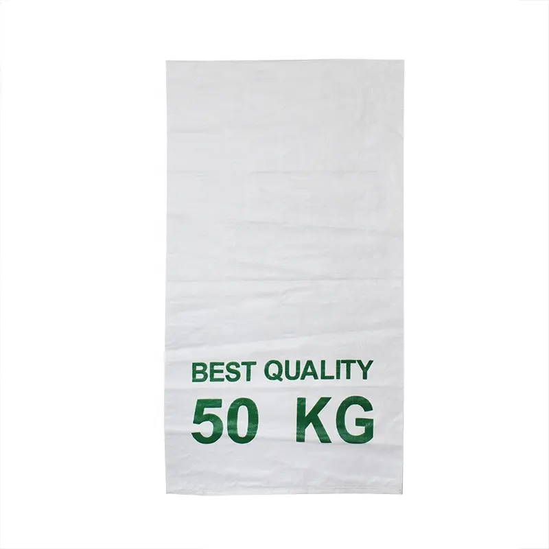 China rice bag plastic woven polypropylene sack sugar bag 50kg